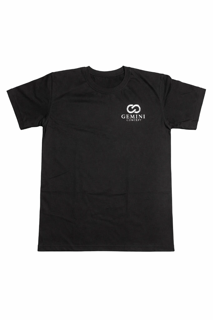 T-shirt Adulte Noir Gemini